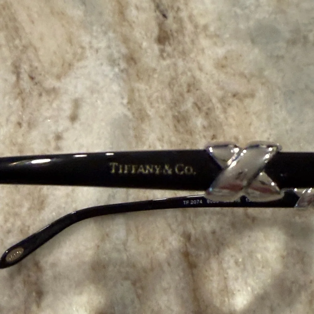 Tiffany & Co. Black Glasses, mod TF2074 with Branded Case - Picture 4 of 9